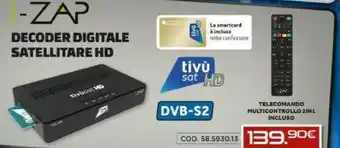 Gbc Decoder digitale satellitare hd offerta