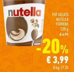 Conad Pot gelato nutella FERRERO offerta