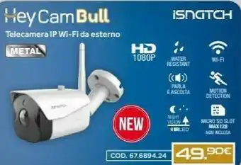 Gbc Telecamera ip wi-fi da esterno offerta