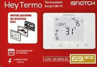 Termostato smart wi-fi