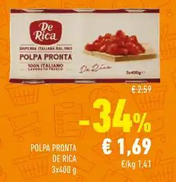 Conad Polpa pronta DE RICA offerta