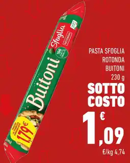 Conad Superstore Pasta sfoglia rotonda buitoni offerta