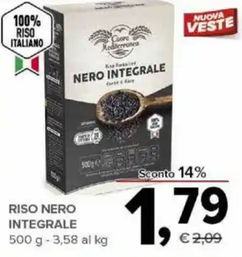 Todis Riso Nero Integrale 500g offerta