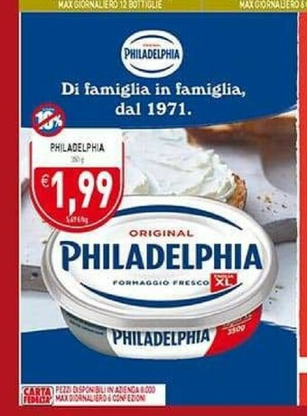Supermercati Agorà Formaggio spalmabile offerta
