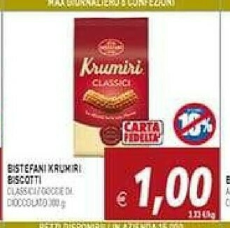 Supermercati Agorà Biscotti offerta