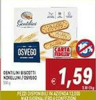 Supermercati Agorà Biscotti offerta