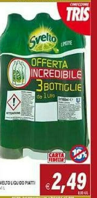 Supermercati Agorà Detersivo piatti offerta
