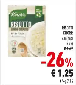 Conad Risotti KNORR offerta