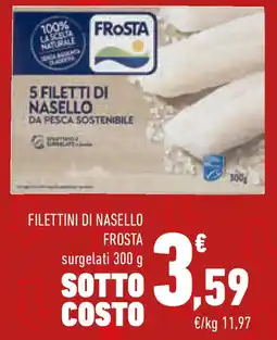 Conad Superstore Filettini di nasello frosta surgelati offerta