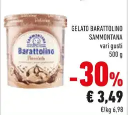 Conad Gelato barattolino SAMMONTANA offerta