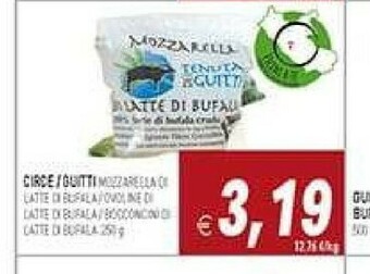 Supermercati Agorà Mozzarella di bufala offerta