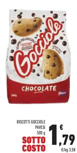 Conad Superstore Biscotti gocciole pavesi offerta