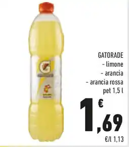 Conad GATORADE - limone - arancia - arancia rossa pet offerta