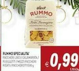 Supermercati Agorà Pasta di semola offerta