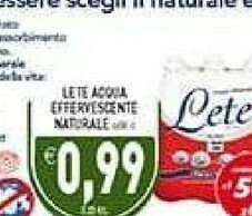 Supermercati Agorà Acqua offerta