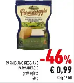 Conad Parmigiano reggiano parmareggio grattugiato offerta