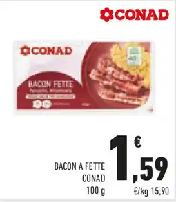 Conad Bacon a fette CONAD offerta