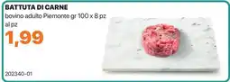 GrosMarket Battuta di carne offerta