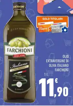Conad Olio extravergine di oliva italiano FARCHIONI offerta
