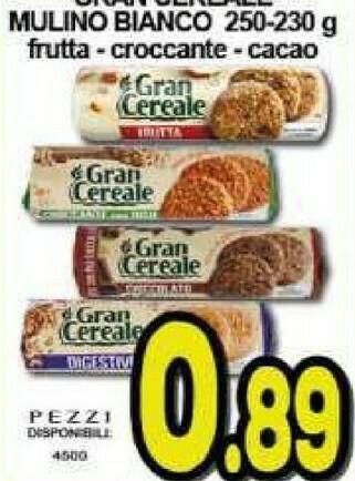 Sacoph Biscotti mulino bianco offerta