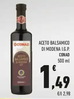 Conad Aceto balsamico di modena i.g.p. CONAD offerta