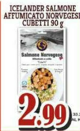 Sacoph Salmone affumicato offerta