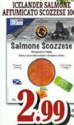 Sacoph Salmone affumicato offerta