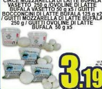 Sacoph Mozzarella di bufala offerta