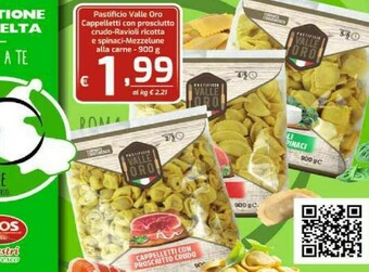 Sacoph Pasta ripiena offerta