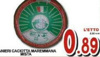 Sacoph Caciotta offerta