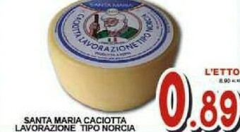 Sacoph Caciotta offerta