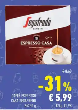 Conad Caffè espresso casa SEGAFREDO offerta