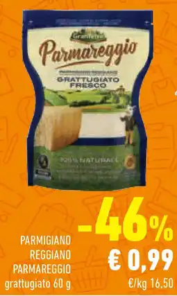Conad Superstore Parmigiano reggiano parmareggio grattugiato offerta