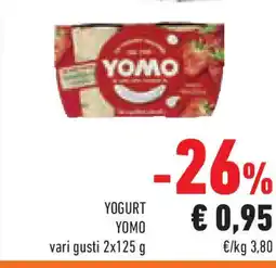 Conad Superstore Yogurt yomo vari gusti offerta