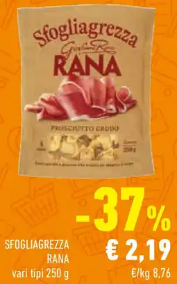 Conad Superstore Sfogliagrezza rana vari tipi offerta