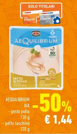 Conad Superstore Aequilibrium aia - petto pollo petto tacchino offerta