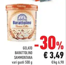 Conad Superstore Gelato barattolino sammontana vari gusti offerta