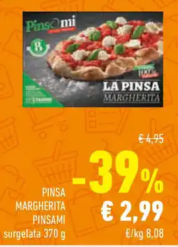 Conad Superstore Pinsa margherita pinsami surgelata offerta