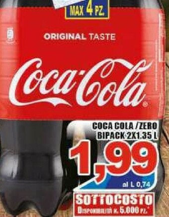 Sacoph Coca cola zero offerta