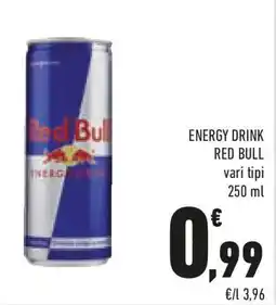 Conad Energy drink RED BULL offerta