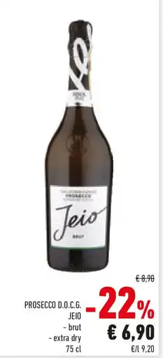 Conad Prosecco d.o.c.g. JEIO offerta