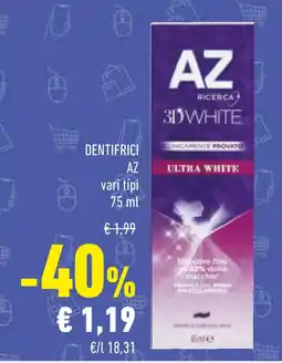 Conad Dentifrici AZ offerta