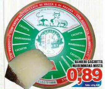 Sacoph Caciotta offerta