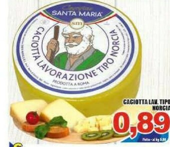 Sacoph Caciotta offerta