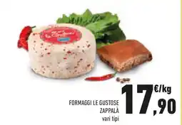Conad Formaggi le gustose zappalà offerta