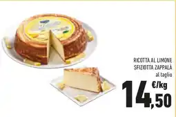 Conad Ricotta al limone sfiziotta zappala offerta
