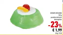 Conad Cassata siciliana offerta