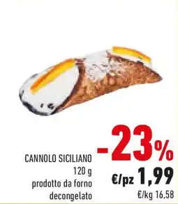 Conad Cannolo siciliano offerta