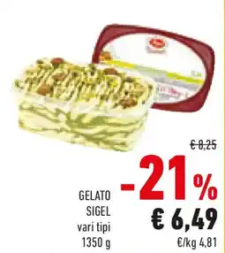 Conad Gelato SIGEL offerta