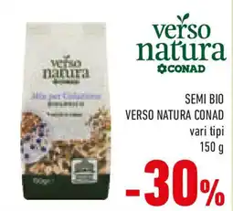 Conad Semi bio verso natura conad offerta